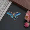 Base de Broche Artesanal Imitação Azul Queimado Pérola Mãe Retro DIY Pontilhamento Artesanal Acessórios de Joias Pérola Mãe