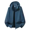 Chaqueta Protectora Solar de Seda de Hielo para Hombre, Chaqueta de Verano Fina para la Piel, Chaqueta con Capucha Transpirable de Secado Rápido para Exteriores con Protección UV