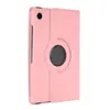 Funda Protectora para Samsung Tablet A9 Plus de 11 pulgadas A9+ Funda Giratoria con Patrón de Lichi A9 Funda de Cuero Anticaídas