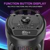 Sing-e ZQS4303 altavoz subwoofer estéreo profesional para exteriores portátil para camping al aire libre