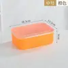 Caja de plástico para conservar la frescura, caja de almacenamiento para congelador de refrigerador, subempaque de frutas congeladas, caja resistente al calor del microondas, caja de sabor de grado alimenticio, lonchera con tapa