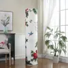Estilo Japonés Coreano Cubierta de Polvo Cilíndrica de Cobertura Total para Aire Acondicionado Cubierta de Polvo Vertical Redonda para Máquina de Gabinete Tela con Dibujos Animados Cubierta para Aire Acondicionado