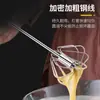 Prensa batedora de ovos semiautomática semiautomática de aço inoxidável rotativa manual batedor de ovos creme de ovos ferramenta de chicote manual