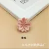 Ponto 4cm16 pétalas octogonal fita de poliéster flor artesanal acessórios para adereço de cabeça DIY sapatos e chapéus acessórios de vestuário acessórios