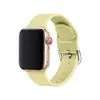 Pulseira Apple Watch Silicone Monocromático Adequada para Apple iWatch Pulseira de Braço Esportiva Terceira ou Quarta Geração