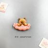 Desenho Animado Fruta Flor Cartão de Palavra Capivara Acessórios de Resina Presilha de Cabelo Capinha de Celular Acessórios Ímã de Geladeira Prêmios para Estudantes