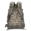 Mochila exterior con doble bolsa frontal para hombre y mujer, equipaje de viaje, viaje al aire libre, cómoda, expansión MOLLE, mochila de gran capacidad