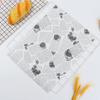 Papel Envoltorio para Sándwiches de Grado Alimenticio, Bolsas de Pan Personalizadas, Papel para Hamburguesas, Papel de Horno Desechable, Forros para Platos de Barbacoa