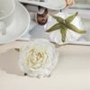 Cabezas de Flores de Camelia Artificiales de 7 cm para Muros de Flores de Boda, Caja de Regalo Hecha a Mano para Bricolaje, Accesorios de Corona de Flores de Peonía Pequeña Estilo Europeo
