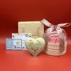 Insignia Corporativa Personalizada Logo Oro Puro 999 Pastel de Corazón Dulce Regalo de Confesión para Novia Lote de Oro Shuibe