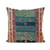 Funda de Almohada Estilo Étnico Transfronteriza, Decoración Abstracta Retro, Funda para Cojín de Sofá de Dormitorio y Sala de Estar del Hogar, En Stock