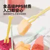 Conjunto Fofo de Garfos para Frutas, Palitos de Frutas Plásticos Descartáveis de Dois Dentes para Uso Doméstico, para Comer Frutas, Bolos, Lanches e Salada de Frutas