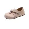 Mocassins Birkenstock Femininos 2026 Nova Coleção Primavera com Elevação Interna de Altura, Solado Grosso, Laço, Mules Bico Fechado de Uso Duplo