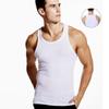 Colete sem mangas masculino verão obstáculo esportes algodão plus size branco roupa interior primavera e outono fundo velho homem undershirt atacado