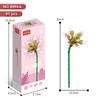 Bloques de Construcción Serie Flores Puzzle Lele Brothers Bloques de Construcción de Partículas Pequeñas Ensamblaje Rosa Simulación Compatible con un Modelo de Bloques de Construcción Alto