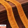 Punto de fábrica 1cm-5cm cinta de borla de algodón de color bufanda cortina textil para el hogar ropa encaje Accesorios Al por mayor