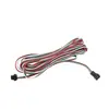 Cable de Terminal Sm3P Cable LED Cabezal de Aviación Cable de Conexión Tira de Luz Mágica Conector Sm Cable de Conexión al Controlador Acoplamiento de 3P