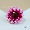 Tocado Étnico de Flor de Caléndula Simulada Pinza para el Cabello para Hacer Flores de Muñeca para Baile Infantil Accesorios para el Cabello Crisantemo de Mil Capas