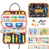 Tablero de Aprendizaje de Fieltro Nuevo Transfronterizo Cpc Ce Niños Educación Temprana Juguetes Educativos Montessori Entrenamiento Versión Ocupada de Fieltro