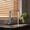 Grifo de lavabo caliente y frío de acero inoxidable 304 transfronterizo para baño, lavabo de encimera, lavamanos y fregadero