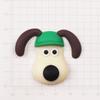 Perro Palma de Dibujos Animados pegamento suave accesorios diy parche para carcasa de teléfono móvil agujero en la boca del zapato Taza de enjuague bucal Pegatinas tridimensionales Cachorro 3D