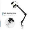 Soporte de Micrófono de Condensador Nb-35 con Brazo de Soporte de Metal, Soporte Antivibración de Plástico, Set con Pantalla Anti-Pop, Accesorios para Equipo de Transmisión en Vivo