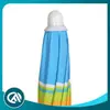 Suministrar (Impresión de dirección) Sombrilla de Playa No Tejida Rayada Sombrilla para Exteriores Protección Solar Plegable Protección UV