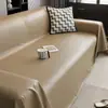 Tela para Funda de Sofá de Imitación Piel de Oveja, Adecuada para Todas las Estaciones, Impermeable, Resistente a la Orina, Resistente a las Manchas, Anti-Arañazos de Gato, Funda de Sofá que no se Pega el Pelo
