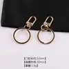 Colección de Aleación de Zinc KC Oro Multiestilo Llavero de Coche Hebilla de Resorte Hebilla Multifuncional para Bolso Colgante Pequeños Accesorios