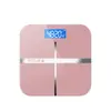 Balanza Digital Inteligente para el Hogar Balanza de Peso de Vidrio Balanza Corporal para Adultos Báscula de Peso Escala de Regalo con Logo Impreso Transfronterizo