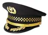 Chapéu de Segurança Masculino Novo Estilo Treinamento de Serviço Chapéu de Trabalho Universal Guarda Genuíno High-End Primavera & Outono Segurança Ajustável