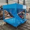 Vehículo de Construcción Ferroviaria Hormigón Grava Descarga Automática Hecho a Medida Vía Férrea Trabajador de Mantenimiento de Carreteras Herramienta Especial Vehículo