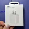 Cargador Pd de Nitruro de Galio Adecuado para Teléfonos Móviles Huawei C-C Carga Rápida de 120W Cabezal de Carga Carga Rápida de Apple Caja Blanca Pequeña