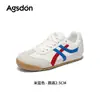 Tênis de Treino Feminino Augusden 2026 Novo Verão Sola Grossa Esportivo Branco Tênis Casuais Macios
