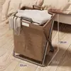 Cesta de Lavandería Hogar Cesta de Almacenamiento de Ropa Sucia Baño Cesta de Lavandería Dormitorio Cesta de Almacenamiento de Artículos Varios Puerta de Entrada Trasera Cesta para Ropa Sucia