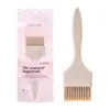 Herramientas para Teñir el Cabello Estilo Chino Peine Plegable para Teñir el Cabello Probador de Suavidad del Cabello Herramienta para Mezclar y Exprimir Cepillo para Tratamiento del Cabello