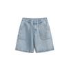 ANSWER ME Moda Americana Marca Roupas Retro Largas Calças Shorts Jeans Gelo Azul Verão Masculino K388
