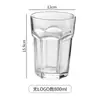 Caneca de Cerveja Branca Fujia da Bélgica Criativa para Casa Vidro Super Grande para Cerveja Artesanal Caneca Apricô Personalizada Hexagonal