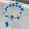 Pulseira Floral Borboleta Explosão Estilo Semelhante do Xiaohongshu, Nova Moda Chinesa Pulseira Super Fada, Presente de Aniversário para Melhor Amigo