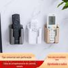 TV Mobile Phone Controle Remoto Caixa de Armazenamento Punch-Free Wall Air Conditioner Controle Remoto Carregador de Telefone Móvel Rack de Armazenamento