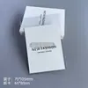 Etiqueta de roupa de alta qualidade para desenvolver etiqueta de bolsa colorida de borracha macia de PVC para fazer design de papelão grosso cartão pendurado