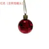 Bolas Navideñas Decorativas de Plástico Cuadriculadas Galvanizadas de 3/4/5/6/8 cm Adornos Colgantes Festivos