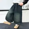 Jeans para niño para primavera y otoño 2026 nuevos elegantes pantalones casuales para niños pantalones jogger estilo linterna para bebés modernos
