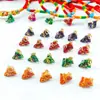 Aceite goteando a través de un agujero, cara sonriente, bola de arroz, bola de arroz para bebé, cuentas separadas, colgante del Festival del Barco Dragón, pulsera colorida, anillo abierto, colgante de bola de arroz pequeña