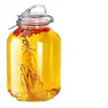 Copa de Vino Botella 1.5kg Tarro Sellado de Vino de Gama Alta Contenedor de Almacenamiento de Vino 8 Licor Tarro de Vino Medicinal Botella Vacía Botella de Almacenamiento de Vino 10