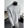 Camiseta de Manga Larga Pesada Moda Americana Primavera/Otoño 2026 Marca de Tendencia para Hombre Versátil Prenda Base Hombro Normal Ropa Hombre