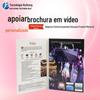 Atacado de fábrica vídeo player de brochura eletrônica máquina de publicidade em livro cartão de felicitações de feriado álbum LCD de 4,3 polegadas
