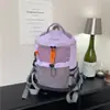Mochila Multifuncional Grande Capacidade Estilo Funcional Coreano para Homens e Mulheres Mochila de Rede com Cordão para Viagem Montanhismo ao Ar Livre Transfronteiriça