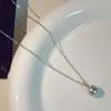 Estilo simple retro de nicho collar de perlas grises femenino lujo ligero de alta gama moda todo-partido estilo extranjero cadena para la clavícula