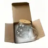 Caneca de Uva com Alça Café da Manhã Latte Café Caneca de Presente Acompanhante com Tampa Estilo Ins de Vidro